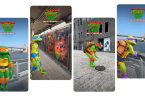 Paramount’s AR Snapchat Lens Turns You Into a Ninja Turtle